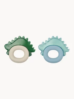 Chupetes Y Mordedores|Decoración Infantil>Liewood Mordedores Rita, 2 uds. Verde, blanco Off White, azul claro, verde menta