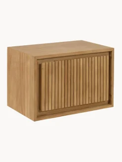 Outlet Mueble bajo lavabo de madera de teca Taciana, 60 cm Armarios De Baño|Armarios De Baño