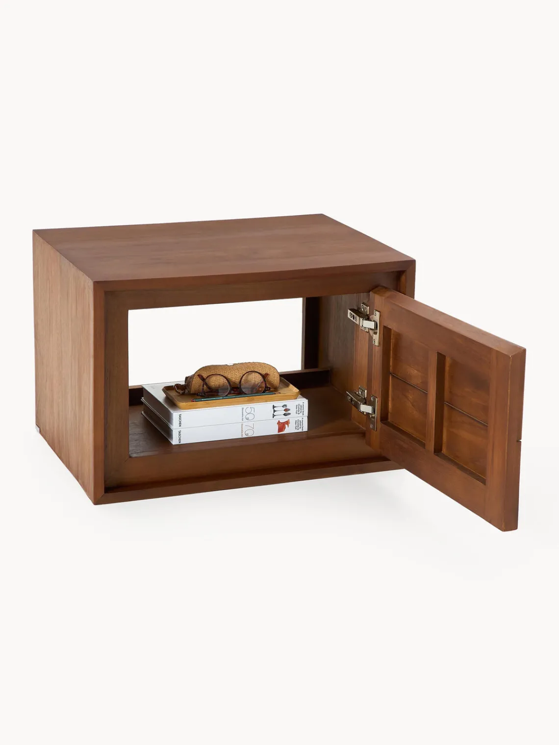 Armarios De Baño|Armarios De Baño> Mueble bajo lavabo de madera de teca Kenta Madera de teca oscura