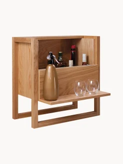 Botelleros|Almacenaje De Cocina>Woodman Mueble bar de madera de roble NewEst