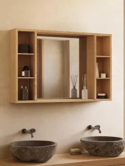 Armarios De Baño|Armarios De Baño> Mueble de baño de pared con espejo Parana