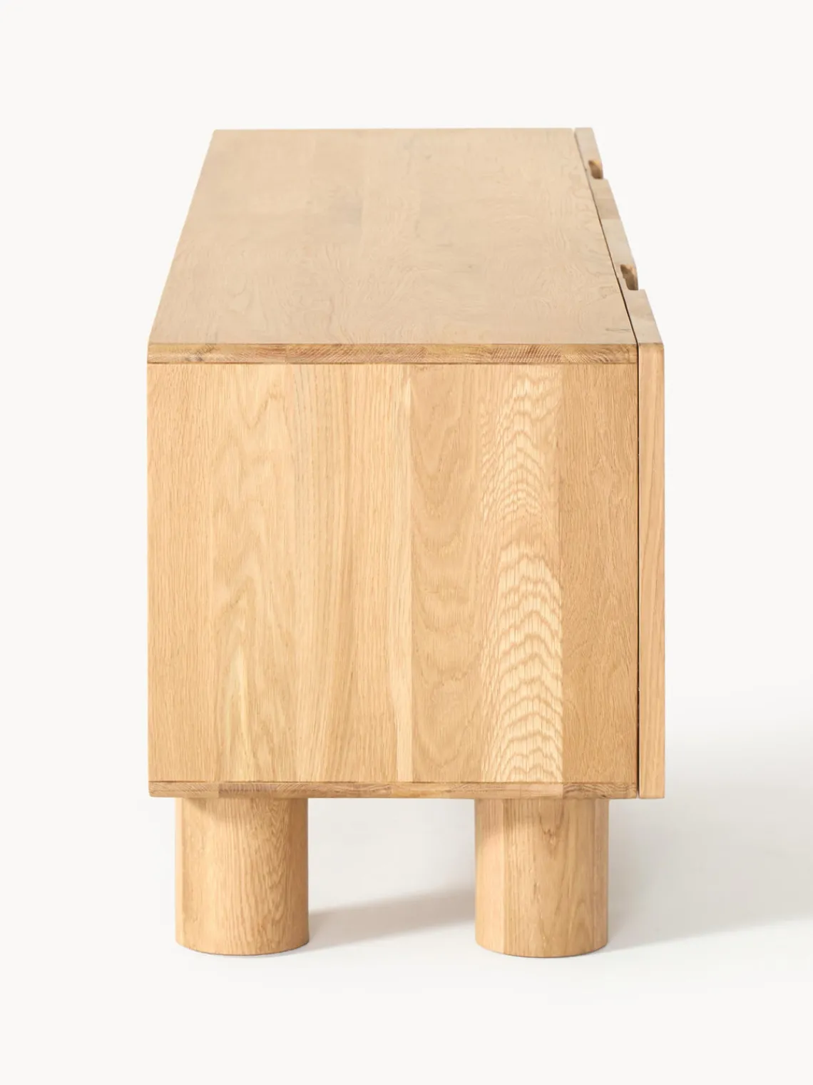 Muebles De Tv|Muebles De Tv>Westwing Collection Mueble TV de madera de roble Cadi Madera de roble aceitada