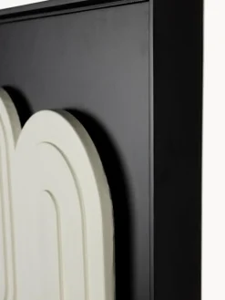 Objetos Decorativos De Pared|Jarrones></noscript>Zuiver Mural en relieve de yeso enmarcado August