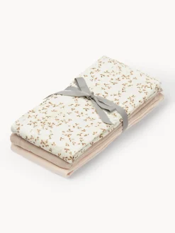 Clearance Muselinas para bebé de algodón ecológico , 3 uds. Niños Muselinas Y Pañales De Tela|Decoración Infantil