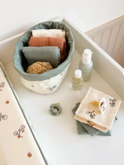Discount Muselinas para bebé de algodón ecológico Bicycles, 4 uds. Niños Muselinas Y Pañales De Tela|Decoración Infantil