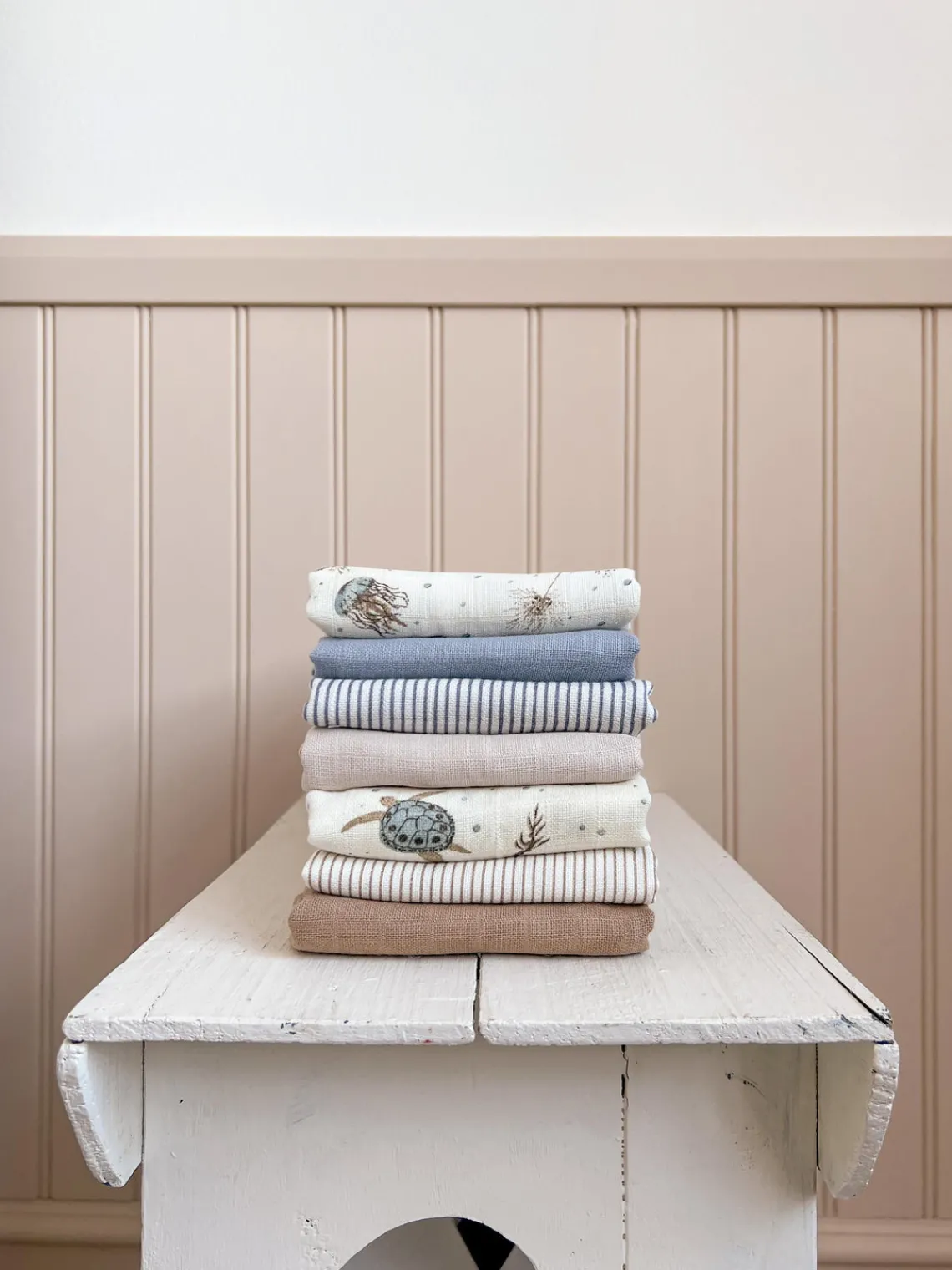 Muselinas Y Pañales De Tela|Decoración Infantil>Cam Cam Copenhagen Muselinas para bebé de algodón ecológico , 3 uds. Camel