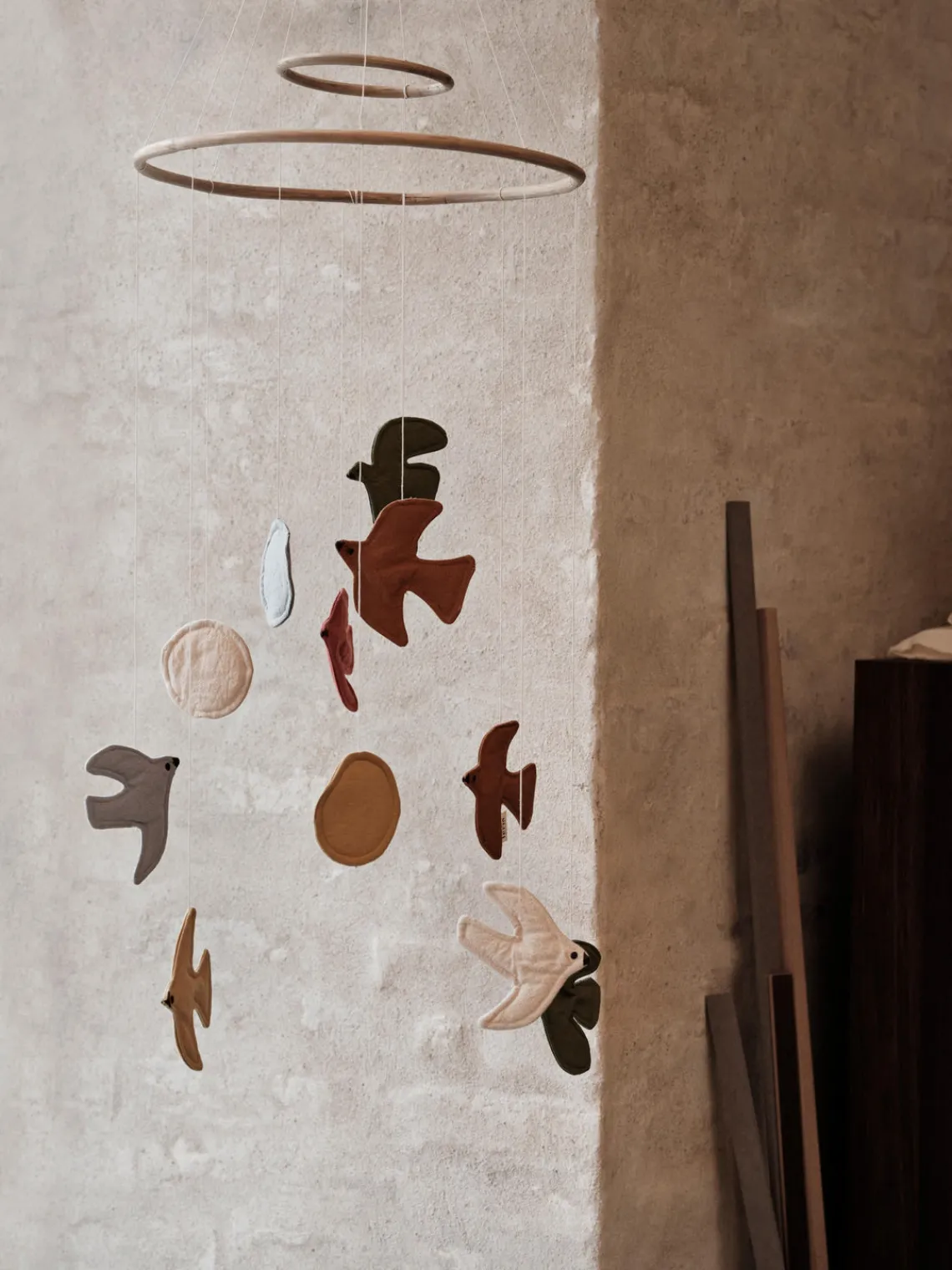 Sale Móvil de algodón orgánico Swif Bird Niños Cajas Musicales Y Móviles|Decoración Infantil