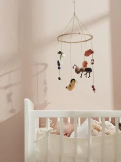 Hot Móvil de cuna artesanal Edvin Niños Cajas Musicales Y Móviles|Decoración Infantil