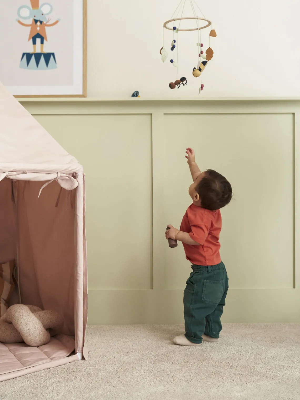 Hot Móvil de cuna artesanal Edvin Niños Cajas Musicales Y Móviles|Decoración Infantil