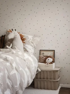 Cajas Musicales Y Móviles|Decoración Infantil></noscript>Ferm Living Kids Móvil de música de lino Lion