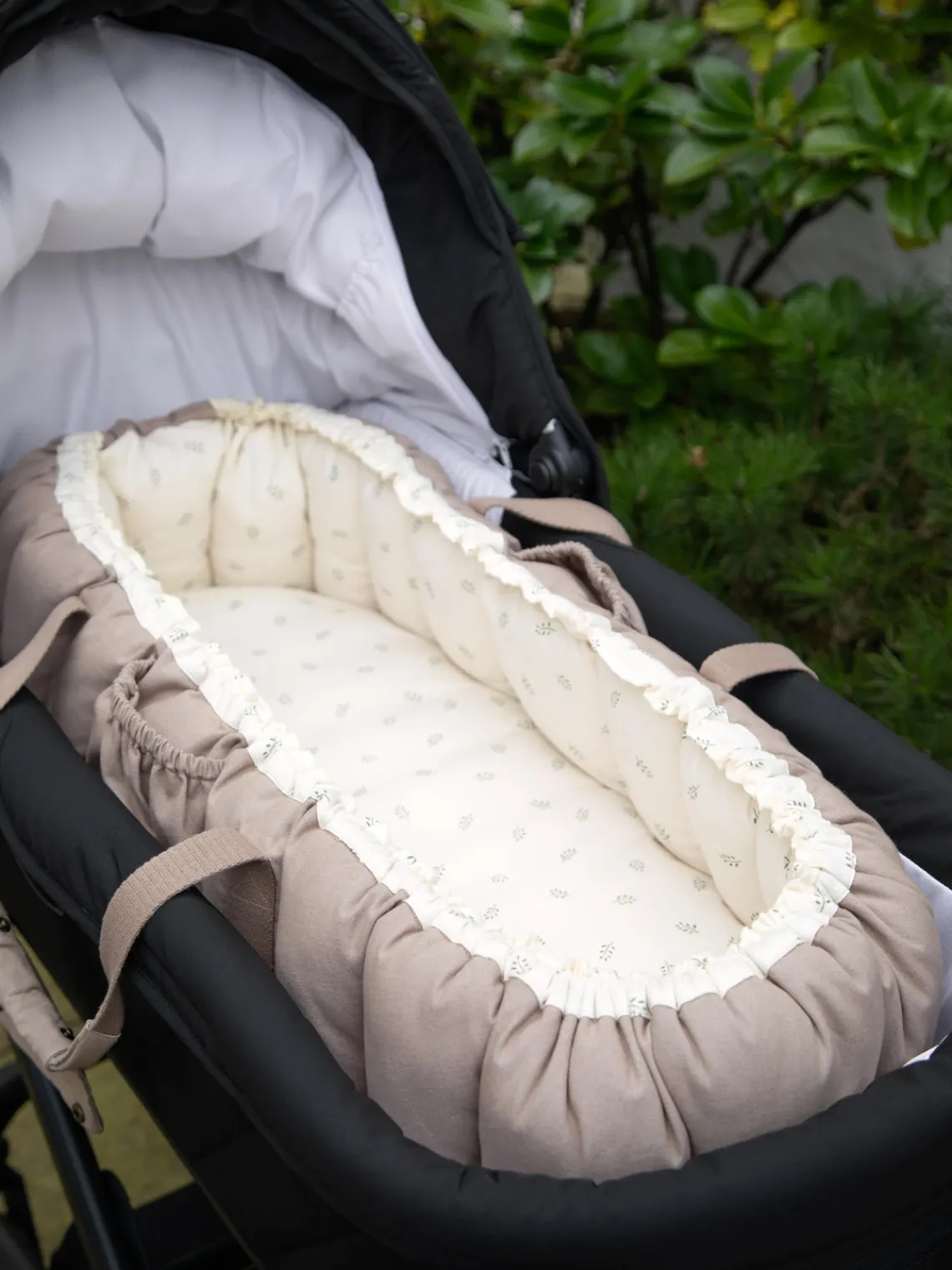 Nidos De Colecho Y Sacos Para Dormir|Decoración Infantil>Sebra Nido para bebé de algodón Sophora Leaves, portátil