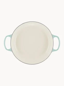 Ollas|Ollas></noscript>LE CREUSET Olla de hierro fundido Signature Collection Verde menta, plateado