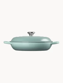 Ollas|Ollas></noscript>LE CREUSET Olla de hierro fundido Signature Collection Verde menta, plateado