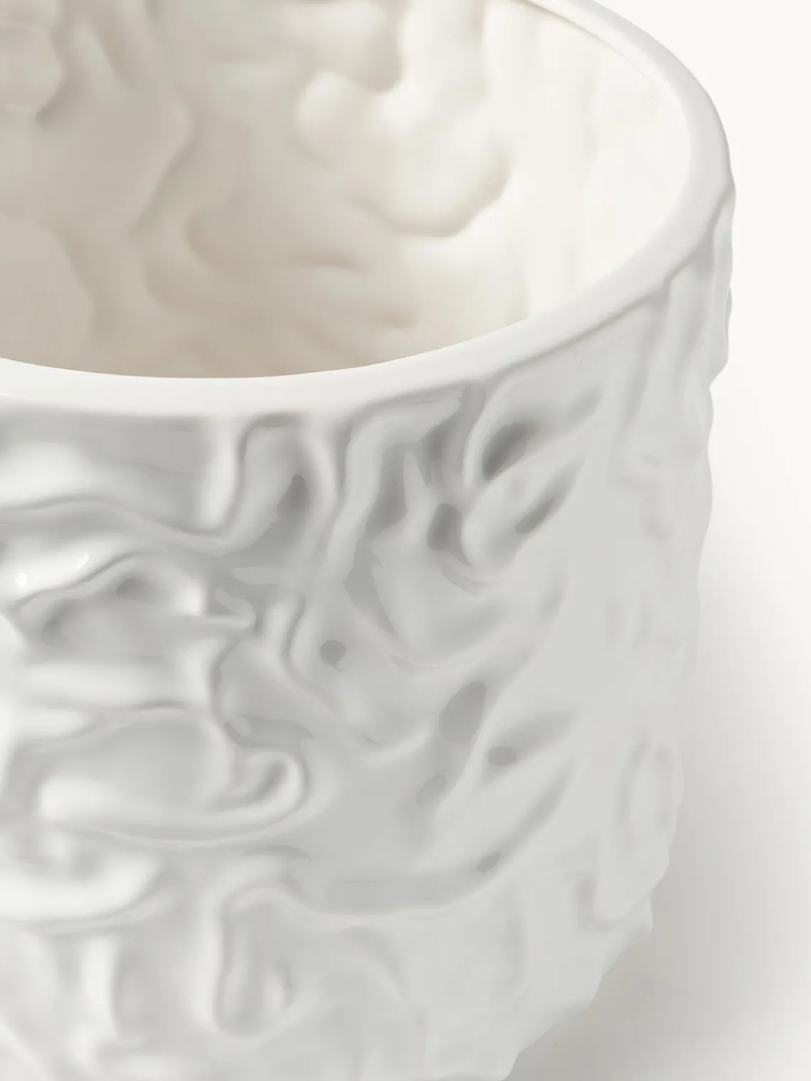 Maceteros|Jarrones>DBKD Olla grande Swoon - brillante Blanco