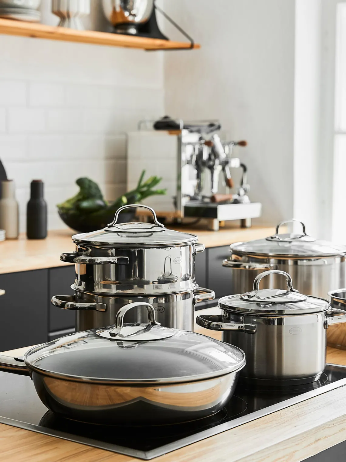 Outlet Ollas Elegance, 4 uds. Ollas|Ollas