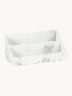 Organizador de cosméticos en look mármol Felicity Accesorios De Baño|Jarrones