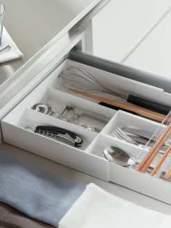 Hot Organizador de cubiertos extraíble Tower Almacenaje De Cocina