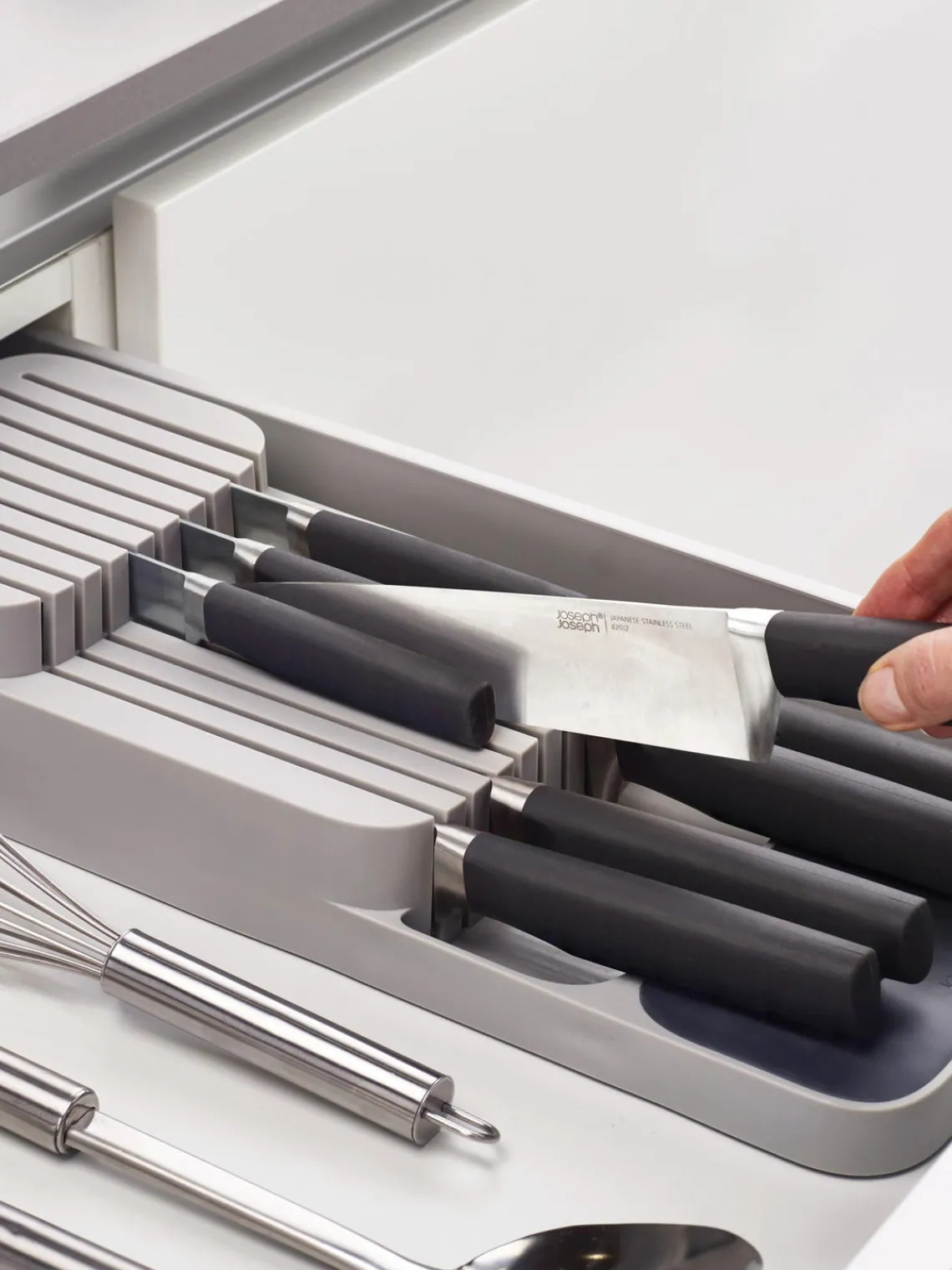 Cuchillos De Cocina Y Bloques|Cuchillos De Cocina>Joseph Joseph Organizador de cuchillos de plástico DrawerStore