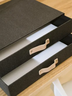 Material De Oficina|Material De Oficina></noscript>Bigso Box of Sweden Organizador de escritorio Birger Gris antracita, beige