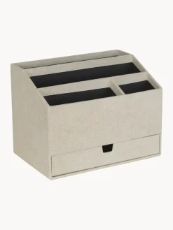 Material De Oficina|Material De Oficina>Bigso Box of Sweden Organizador de escritorio Greta Beige claro