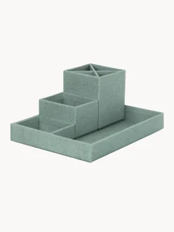 Material De Oficina|Material De Oficina>Bigso Box of Sweden Organizador de escritorio Lena, 4 uds. Verde salvia