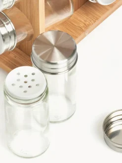 Almacenaje De Cocina></noscript> Organizador de especias de bambú Dahle, 17 pzas.