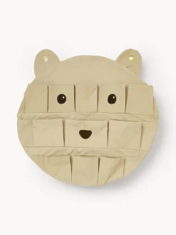 Best Organizador de pared de algodón ecológico Bear Niños Decoración Infantil|Colgadores Y Estantes De Pared