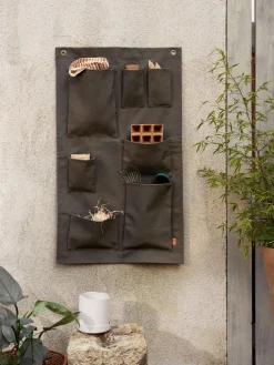 Herramientas De Jardinería|Herramientas De Jardinerí­A>Ferm Living Organizador de pared de algodón ecológico Bark