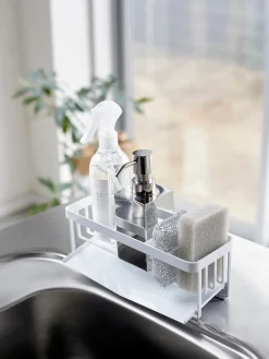 Escurreplatos|Almacenaje De Cocina>Yamazaki Organizador lavavajillas de metal Tower Blanco