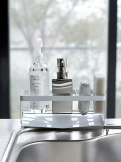 Escurreplatos|Almacenaje De Cocina></noscript>Yamazaki Organizador lavavajillas de metal Tower Blanco