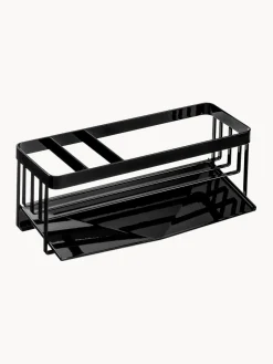Escurreplatos|Almacenaje De Cocina>Yamazaki Organizador lavavajillas de metal Tower Negro brillante