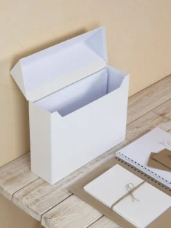 Material De Oficina|Material De Oficina>Bigso Box of Sweden Organizador Lovisa Blanco Off White
