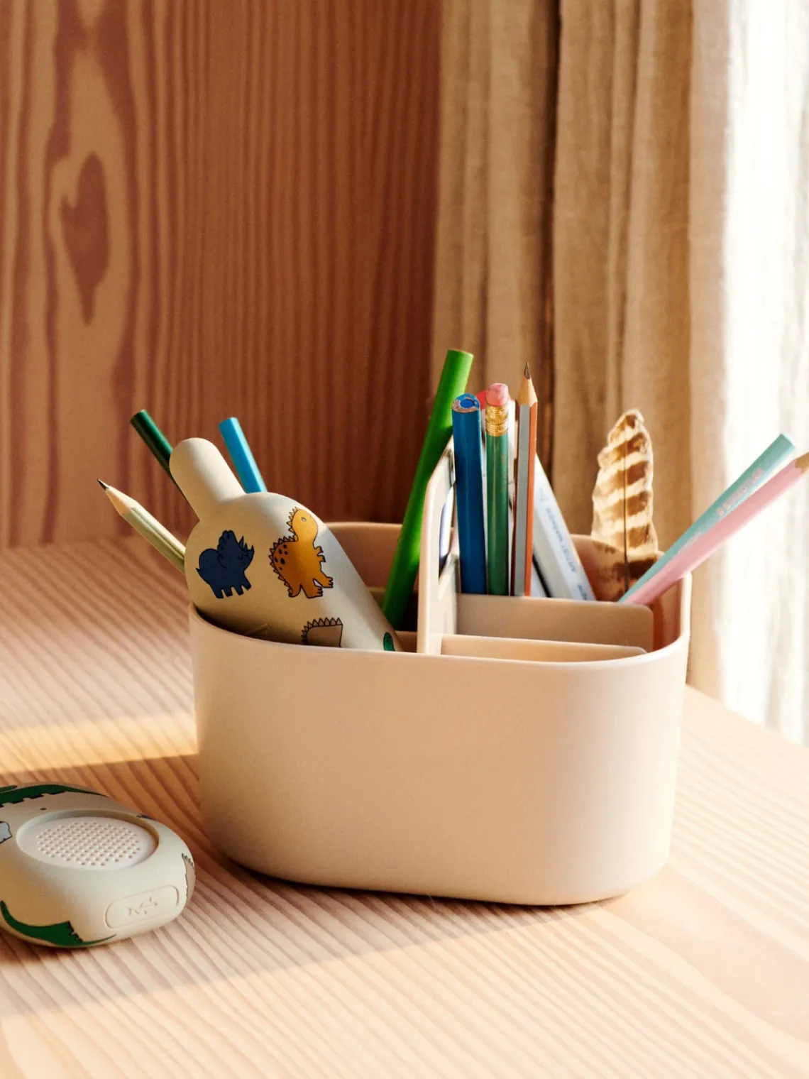 Cestas Y Cajas|Decoración Infantil>Liewood Organizador May Beige claro