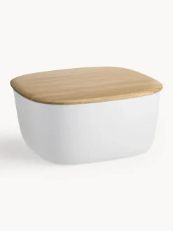 Clearance Panera con tapadera de bambú Box It Cestas Para Pan|Almacenaje De Cocina