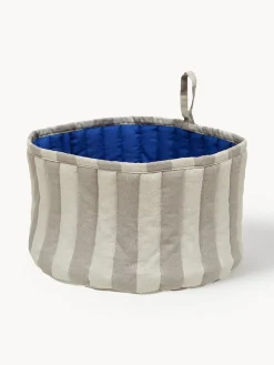 Cestas Para Pan|Almacenaje De Cocina>Oyoy Living Design Panera de algodón Toppu Gris claro, beige claro, azul