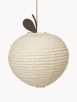 Decoración Infantil|Lámparas Infantiles>Ferm Living Kids Pantalla artesanal de papel Washi Apple