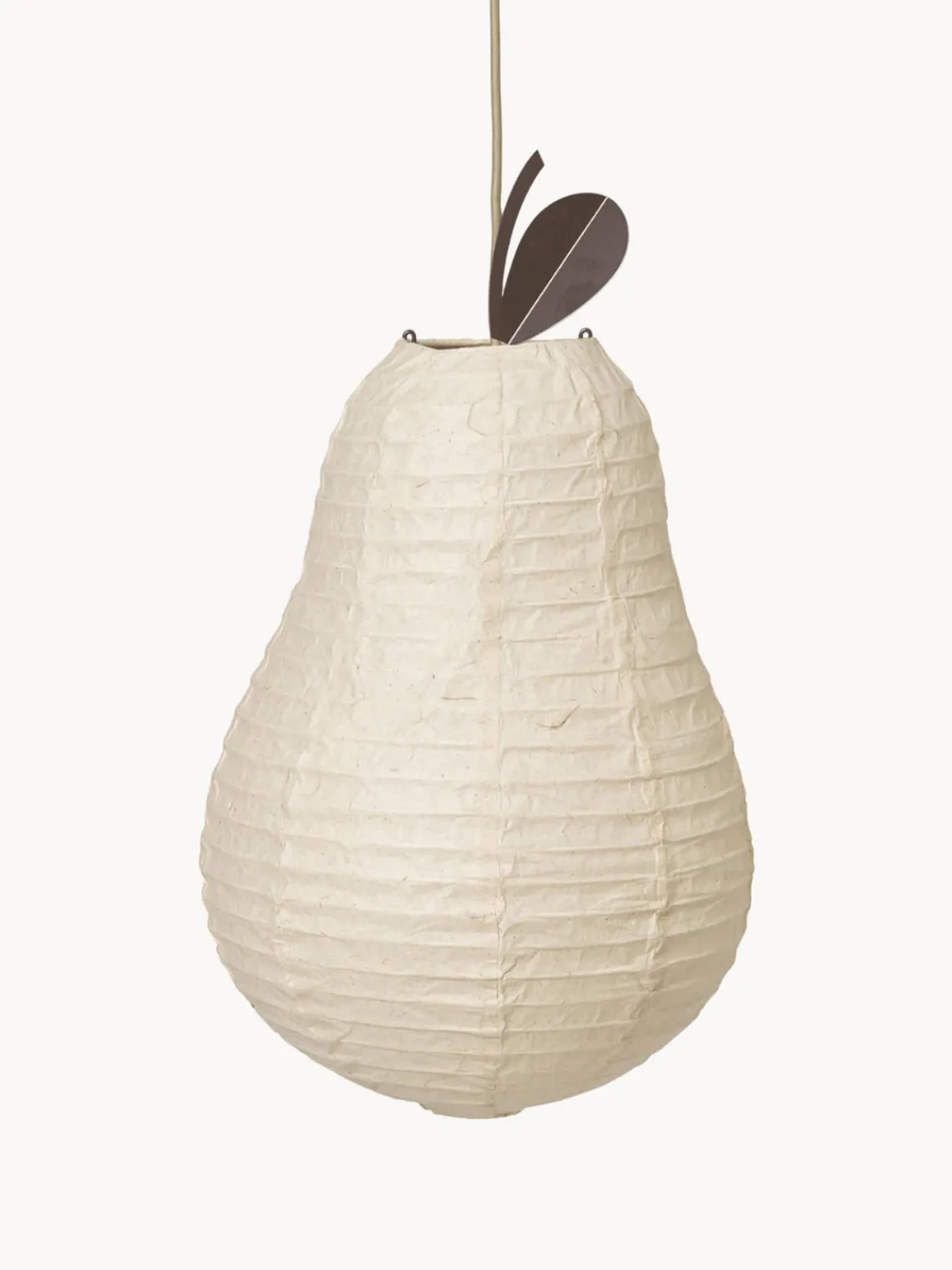 Decoración Infantil|Lámparas Infantiles>Ferm Living Kids Pantalla artesanal de papel Washi Pear