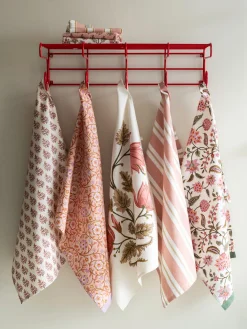 Outlet Paño de cocina artesanal con diseño floral Lulu Textiles De Cocina Y Manteles|Textiles De Cocina