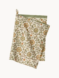 Textiles De Cocina Y Manteles|Textiles De Cocina>Bungalow Paño de cocina artesanal con estampado floral Lulu