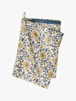 Textiles De Cocina Y Manteles|Textiles De Cocina>Bungalow Paño de cocina artesanal con estampado floral Lulu