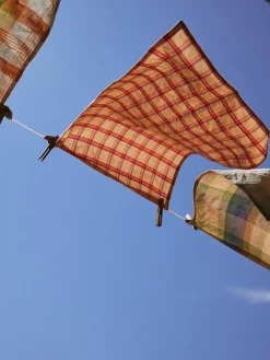 Discount Paño de cocina artesanal de lino Vida Textiles De Cocina Y Manteles|Textiles De Cocina