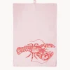 Textiles De Cocina Y Manteles|Textiles De Cocina>Frohstoff Paño de cocina de lino artesanal Lobster