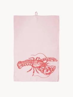 Textiles De Cocina Y Manteles|Textiles De Cocina>Frohstoff Paño de cocina de lino artesanal Lobster