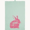Textiles De Cocina Y Manteles|Textiles De Cocina>Frohstoff Paño de cocina de lino artesanal Wild Rabbit