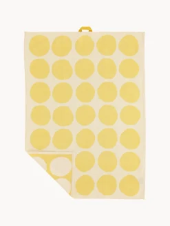 Textiles De Cocina Y Manteles|Textiles De Cocina>Södahl Paños de cocina Bubbles, 2 uds. Amarillo sol, beige claro
