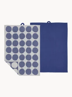 Textiles De Cocina Y Manteles|Textiles De Cocina></noscript>Södahl Paños de cocina Bubbles, 2 uds. Gris azulado, gris claro