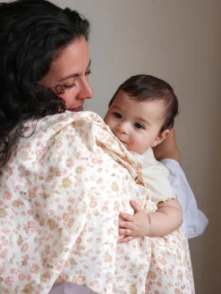 New Paños de muselina de algodón ecológico , 2 uds. Niños Muselinas Y Pañales De Tela|Decoración Infantil