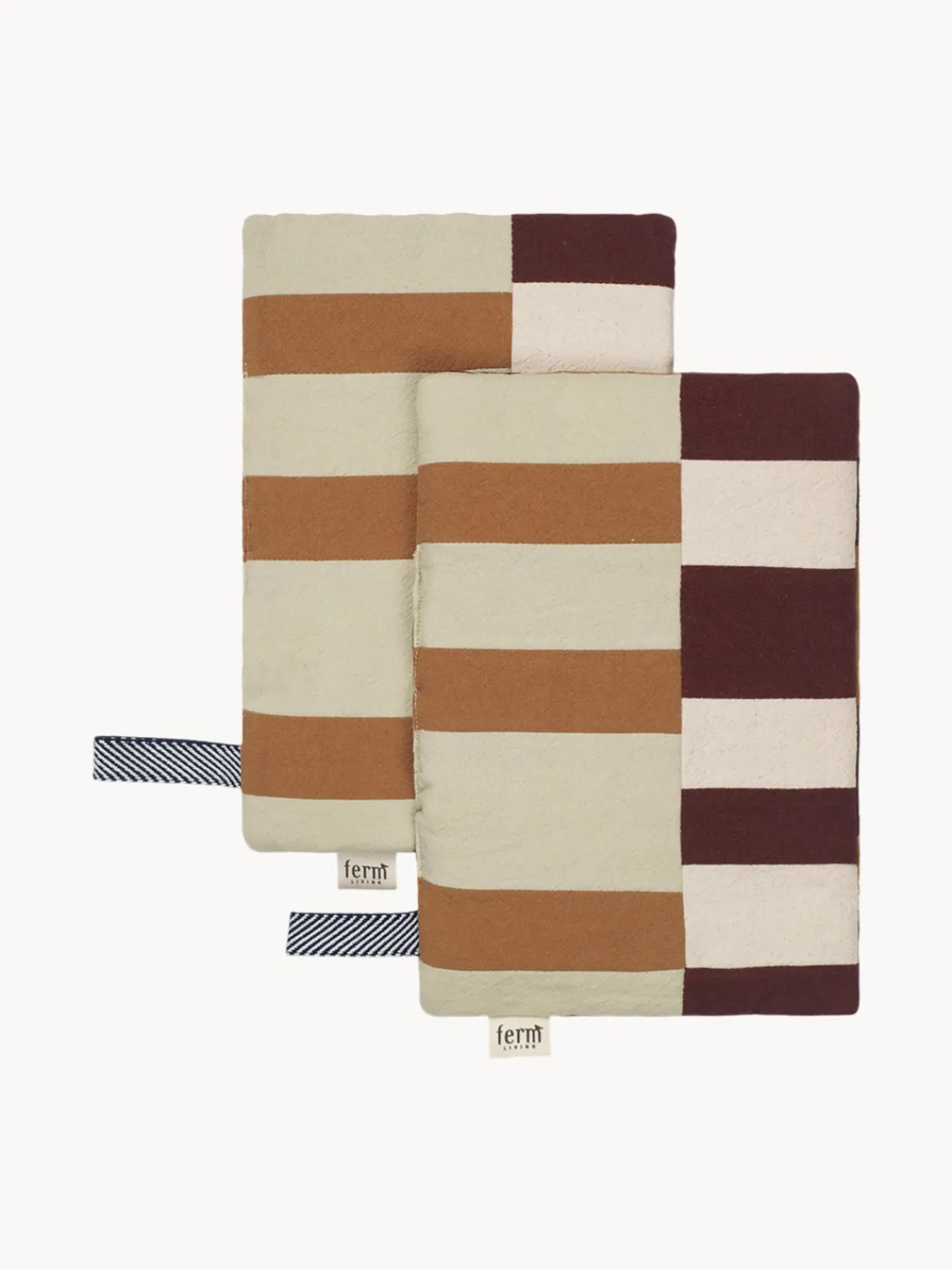 Clearance Paños para horno de algodón ecológico Section, 2 uds. Textiles De Cocina Y Manteles|Textiles De Cocina