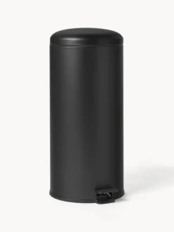 Cubos De Basura Y Reciclaje|Almacenaje De Cocina>Westwing Collection Papelera con pedal Rafa, 30 L Negro