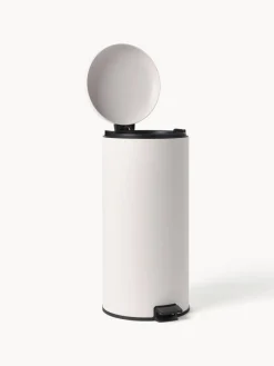 Cubos De Basura Y Reciclaje|Almacenaje De Cocina></noscript>Westwing Collection Papelera con pedal Rafa, 30 L Off White, negro